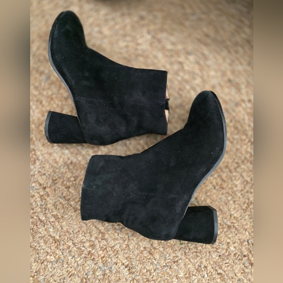 Joie Black Suede Ankle Boots - Picture 6 of 11